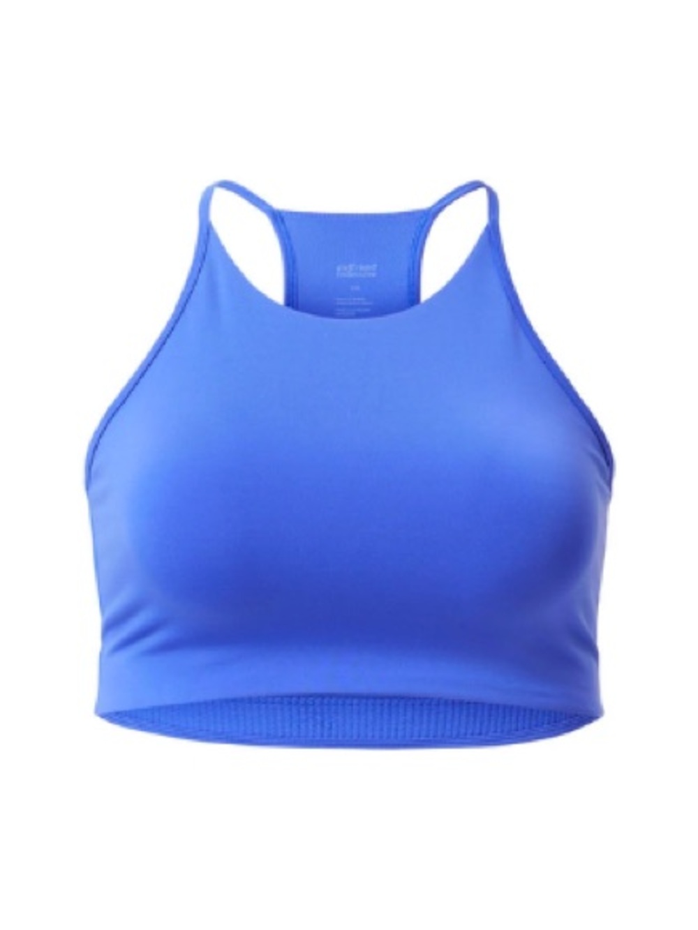 girlfriend collective Royal Blue High-Neck Sports Bra